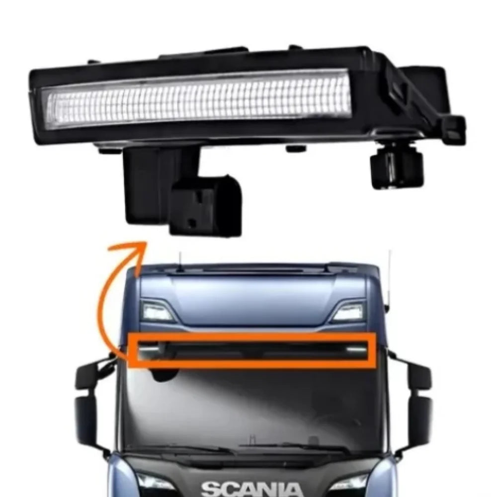 7 SERİSİ SCANIA GÜNEŞLİK LEDİ SAĞ BEYAZ 2252794