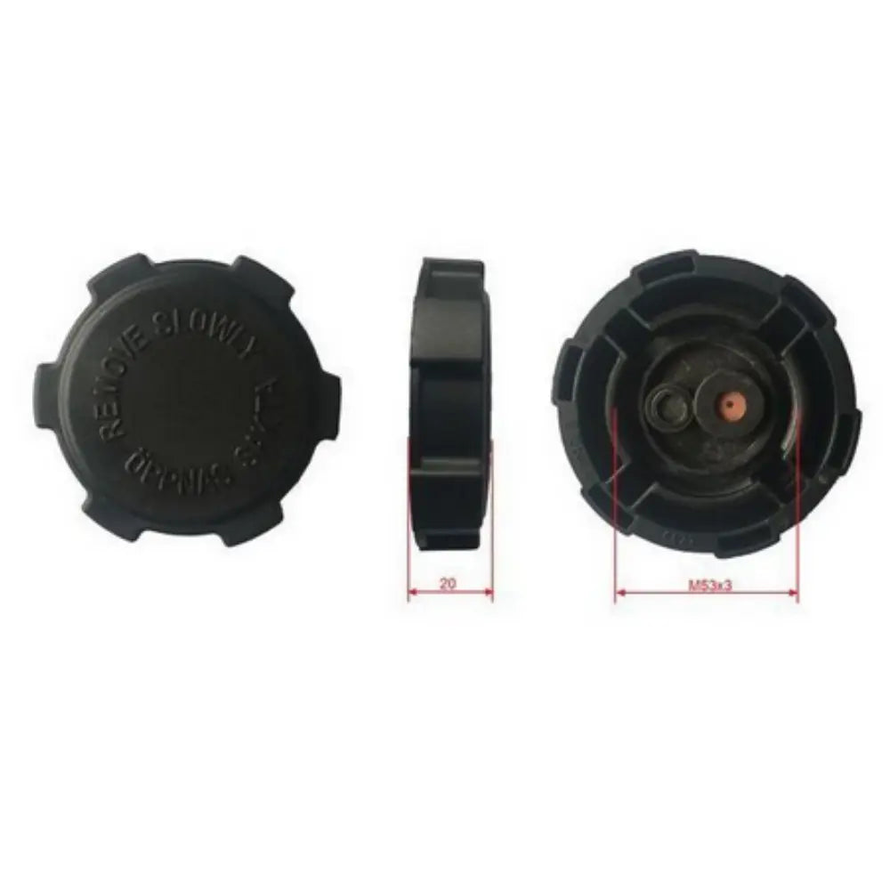 SCANIA RADYATÖR KAPAĞI YENİ TİP PLASTİKLİ 1403954